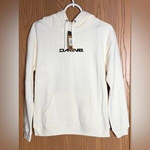 NEW Dakine Canyon Hoodie Womens Size Small Surf White Cream Skiing Minimalist
